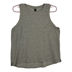 Kyodan Tank Sleeveless Asymmetrical Hem Side Slits Size Medium